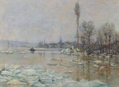 Breakup of Ice by Claude Monet